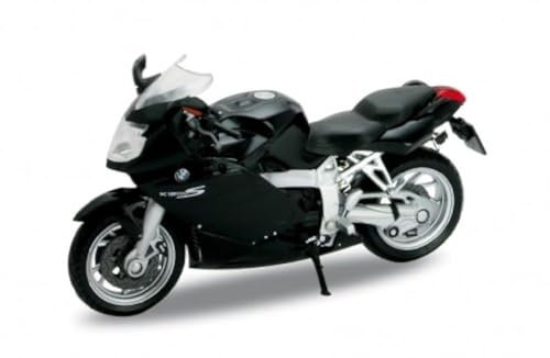 Welly BMW K1200S, schwarz, Motorrad Modell 1:18
