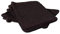 Gözze - Lot de 4 Gants de Toilette, Berlin, 100% Coton, 17 x 24 cm - Noir
