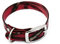 LENNIE BioThane Halsband, Dornschnalle, 19 mm breit, Größe 30-36 cm, Pink-Camouflage