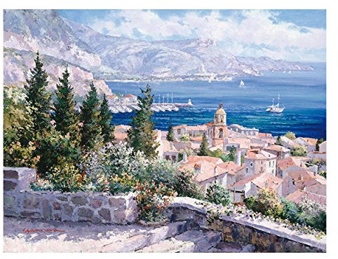 Über den Dächern von St. Tropez (Puzzle)