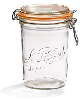 Le Parfait Terrine LPS 1000 Ø 100 Pack 6, Metal, 10 x 17 x 10 cm, 6 Unidades