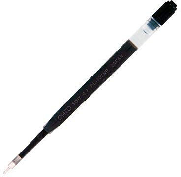 OHTO PS-107NP Ersatzmine Gel-Ink, 0,7 mm, Schwarz