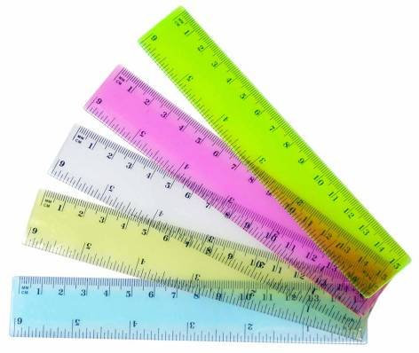 Flex-Lineal 16cm blau