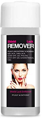 REMOVER für Gellack, Shellack, Soak-Off, Gel-Polish, Easy-Off-Gel, Acrylmasse und Kunstnagel Tips mit Pflegestoffen (Inhalt: 100ml)