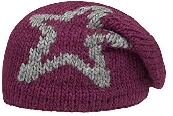 Döll Unisex Strickmütze Bohomütze Strick, Violett (boysenberry 7610), 53