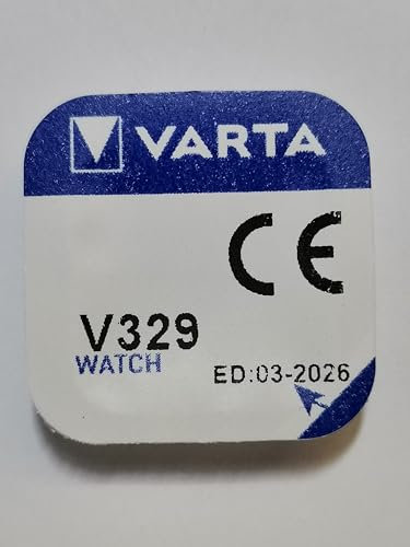 329, Varta V329, SR731SW Pila de botón para Relojes etc.