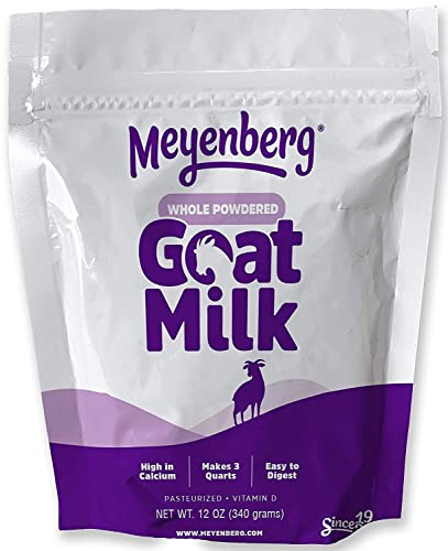 Meyenberg ganze gepudert Ziegenmilch, Vitamin D, 12 Unze