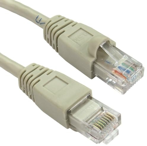 Cables Direct B5-110 10m Cat5e U/UTP (UTP) Grey Network Cables (10m, Cat5e, U/UTP (UTP), RJ-45, RJ-45, Grey)