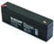 VELAMP - Batteria al Piombo Ermetica Ricaricabile 12V 2.2Ah - Attacchi Faston T1 - Ideale per Sistemi di Backup, Allarme, Videosorveglianza, Antincendio, Domotica e UPS