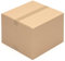 KK Verpackungen Versandkartons 400 x 400 x 300 mm Braun 2-wellig (Außenmaß 406 x 406 x 317 mm) Variable Höhe bei 200 mm | 5 Stück, Faltkartons Kartons für Versand als DHL Paket DPD Hermes GLS M (KK47)