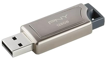 PNY Pro Elite 128GB USB 3.0 Flash Drive, Read Speeds up to 400MB/S (P-FD128PRO-GE)