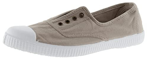 victoria Inglesas Unisex 1915 Lona Drec & Elástico Central & Refuerzo Puntera 106627 para Niños Beige 20