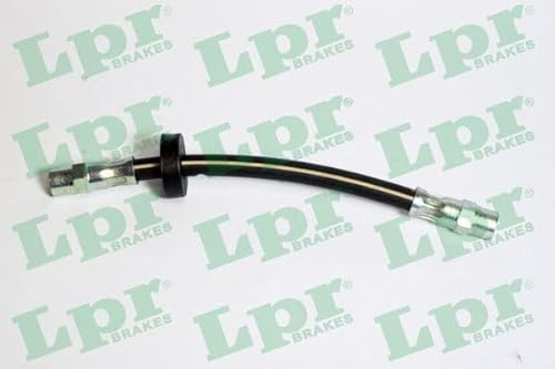 LPR Bremsschlauch 6T46126 BREMSSCHLÄUCHE Länge: 210mm Kompatibel mit VW Golf 2 19E, 1G1 Transporter T3 Bus Golf 1 Cabriolet 155 PASSAT Variant 3A5, 35I, AUDI 80 89, 89Q, 8A, B3