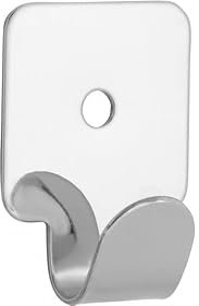 SIRO Kleiderhaken Odenthal, Schlicht, Stahl chrom glänzend, 41 mm x 15 mm x 30 mm, 2177/ZN1
