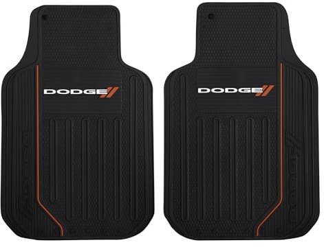 Plasticolor Elite 'Dodge' Automotive Fußmatten-Set (001468R01), Schwarz