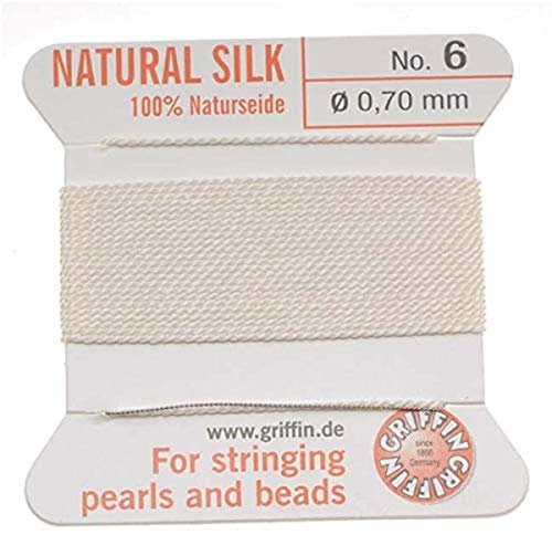 Griffin - Seide und Nadel, Größe 6, Weiß