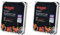 2 X Barbecue instantané Bar-Be-Quick:Le barbecue instantané Bar-Be-Quick est la meilleure marque de barbecue jetable dans le monde – il s’allume avec une seule allumette et cuit jusqu’à 1 hr30 min. Apportez-le et cuisinez n'importe où.