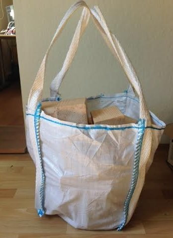 Kaminholztasche, Kaminholz Big Bag, Holz Big Bag, Holzbag