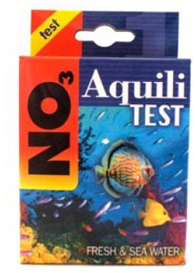 Aquili-Test NO3 - Kit für die Messung von Nitrat in frischem o marino Aquarium und Teich, mit Reaktant
