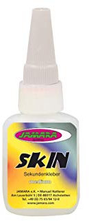 JAMARA 236093 Sekundenkleber Skin mit Nadel, mittel, 20 g