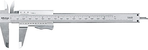 MITUTOYO Präzision-Messschieber mit Momentklemmung DIN 862, 0-150 mm, 1 Stück, 531-122