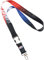 100% 70900-000-01 Lanyard -Blau / Rot / Schwarz