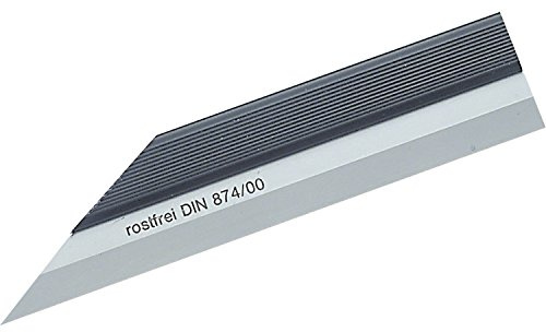 RBM Präzisions Haarlineal DIN874-00, Inox, länge 100 mm, 1 Stück
