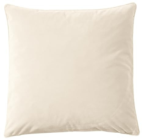 Pichler, Kissenbezug aus Velours, 100 % Polyester, Farbe Weiß, 50 x 50 cm
