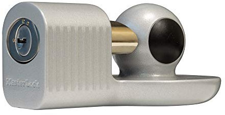 Master Lock 470-377DAT Nickel Chrome Finish, Zinc Die Cast Coupler Lock