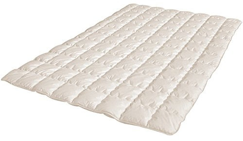 Öko Planet Bettdecke Medium 100% Bio Baumwolle 200x220 cm, Ganzjahresdecke für Allergiker geeignet, waschbar, Verschiedene Größen