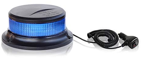 Raptors LED Technik Bagster | Zulassung ECE R65 | DEKRA geprüft bis 220 km/h | 10–30V DC | Mobile Kennleuchte | Rundumleuchte zur Absicherung für Feuerwehr, Rettungsdienst & Baufahrzeuge