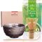 Goodwei Matcha Kit Thé Matcha BIO Japonais avec Fouet Bambou, Bol Artisanal en Céramique | Coffret cadeau (Goma)