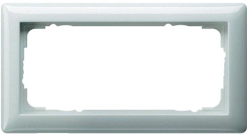 Gira Rahmen 2f.rws-gl 100203 o. Mittelsteg Standard 55 Abdeckrahmen 4010337001607