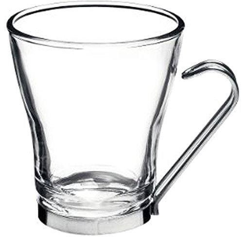 Bormioli Rocco Lot de 3 Tasses à Cappuccino en Verre de 220 ML