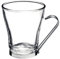 Bormioli Rocco 1327523 Oslo Bicchieri per Cappuccio con Manico, 22 cl, Bamboo, 3 unità (Confezione da 1)