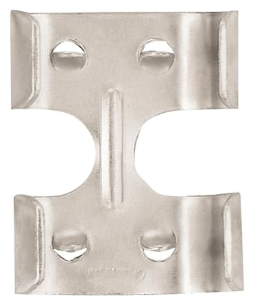 Weaver Leather Double Rope Clamp, Zinc Plated, 1 x 1 7/8