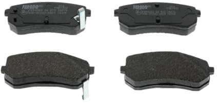 Ferodo FDB1902 Brake Pad Set, disc brake - (set of 4)