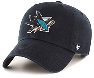 '47 Brand Relaxed Fit Cap - CLEAN UP San Jose Sharks schwarz