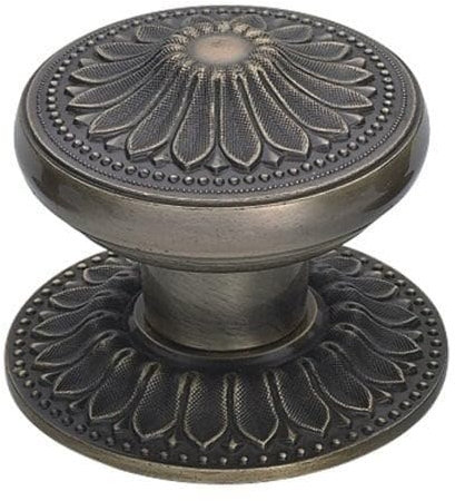 Panos Centre Door Knob for Door Pull Handle-Antique Brass-75x70x82mm