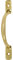 Solid Brass Sash Pull Door Window Drawer Cabinet Handle 102mm - Free P&P