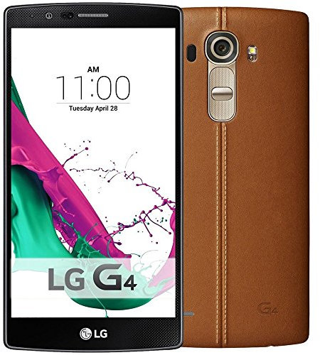 LG G4 Dual SIM Leather H818P Marrone SIM Free