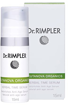 Dr. Rimpler Cutanova Organics Bionative Herbal Time Serum - Stark straffendes Anti-Age-Serum, (1 x 15 ml)