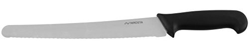 FM Professional 21559 Couteau à pâtisserie, Acier Inoxydable, Gris, 48 x 7.8 x 1.8 cm