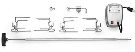Napoleon Grills 69231 Rotisserie Kit für 405/450/485/495/500, Edelstahl