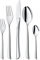 WMF Virginia Besteck Set 12 Personen, Essbesteck 60 teilig, Hohlheftmesser, Cromargan Protect poliert, kratzbeständig, spülmaschinenfest