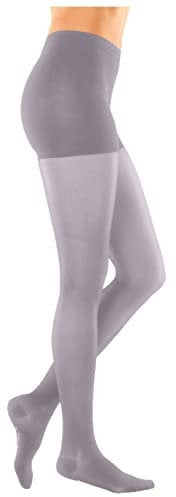 medi - mJ-1 metropole Kompressionsstrumpfhose Damen | Kompressionsstrümpfe für schöne und vitale Beine | Hochwertige Stützstrümpfe mit Kompression | Dimgray | L Lang