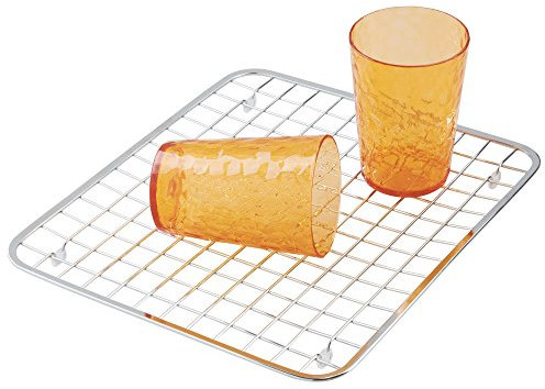 iDesign 72202 Polished Regular Gia Sink Grid, Grey