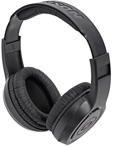 Samson SR350 Over-Ear-Stereo-Kopfhörer mit geschlossener Rückseite, Studio-Referenzüberwachung