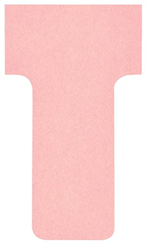 Nobo Kartentafel Zubehör T-Karten, Index 1, 100 Stück, pink