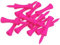 TRIXES 100 Leuchtend rosa Castle Golftees